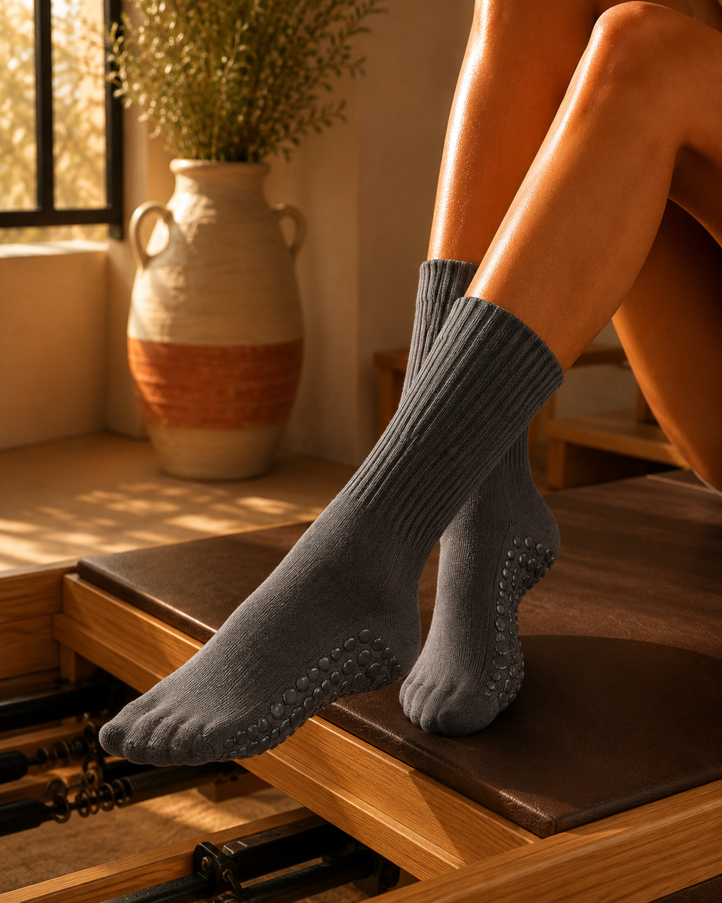 The Crew — Pilates Grip Socks